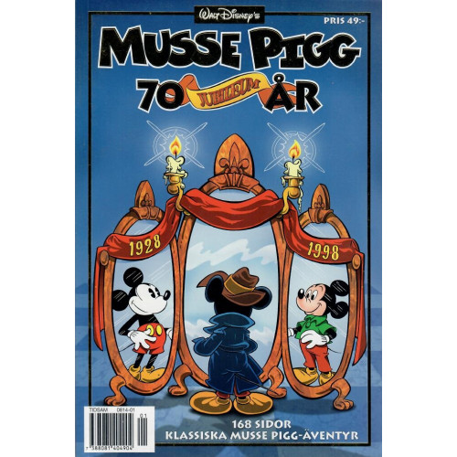 Musse Pigg 70 jubileums år 1928-1998