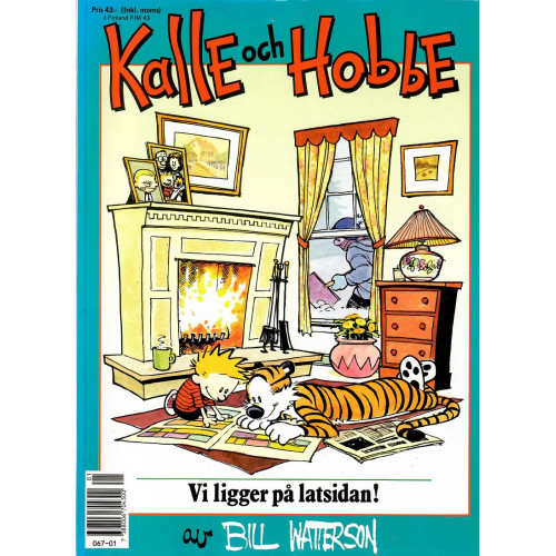 Kalle och Hobbe Vi ligger på latsidan (Julalbum 1991) (Begagnad)