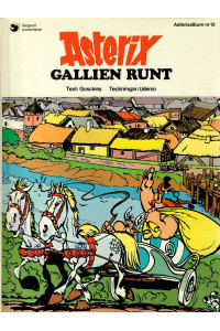 Asterix 12 Gallien runt (2:a upplaga 1973) (13,95) (Begagnad)