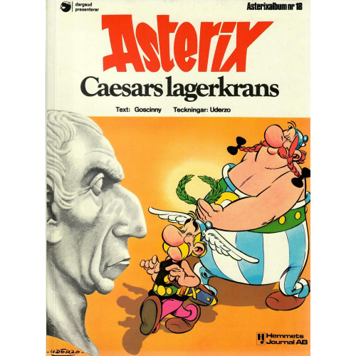 Asterix 18 Caesars lagerkrans (1:a upplaga 1976) (Begagnad)