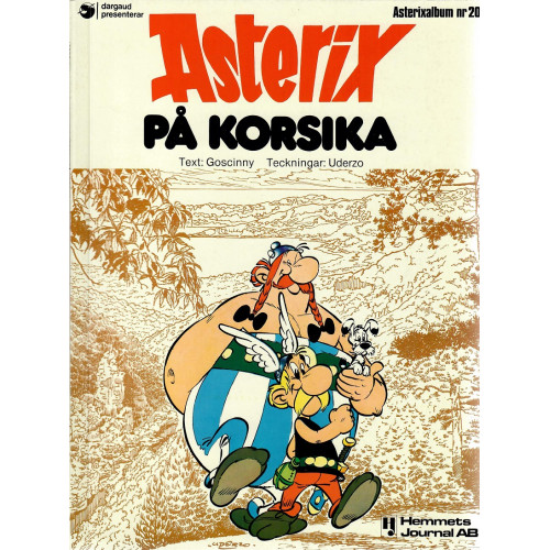 Asterix 20 Asterix på Korsika (1:a upplaga 1977) (Begagnad)