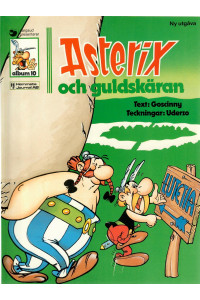 Asterix 10 Asterix och guldskäran (Ny utgåva 1981) (17,25) (Begagnad)