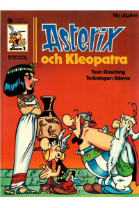 Asterix 02 Asterix och Kleopatra (Ny utgåva 1979) (Begagnad)