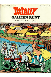 Asterix 12 Gallien runt (1:a upplaga 1973) (6,75) (Begagnad)