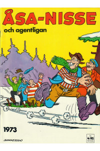 Åsa-Nisse Julalbum 1973 och agentligan (Begagnad)