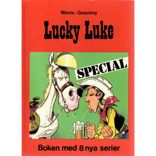 Lucky Luke 38 (Special) Boken med 8 nya serier (Storpocket) (Begagnad)