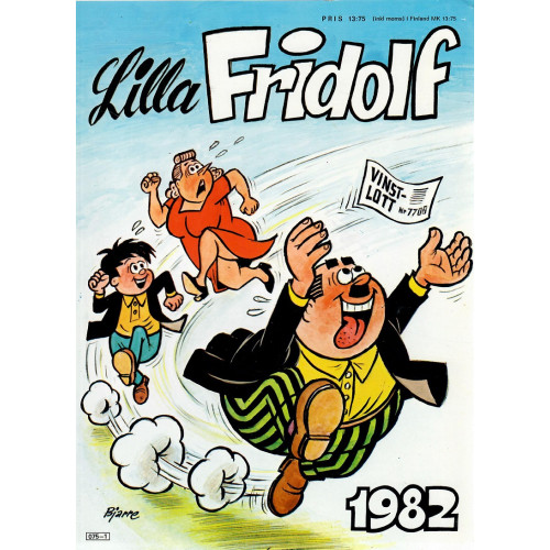 Lilla Fridolf Julalbum 1982 (Begagnad)