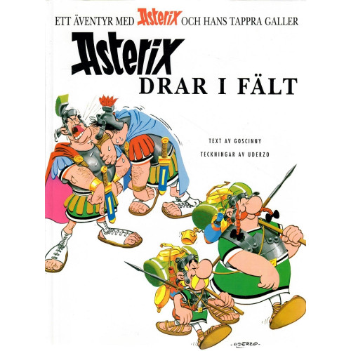 Asterix 06 Asterix drar i fält (Ny utgåva 1999) (Begagnad)