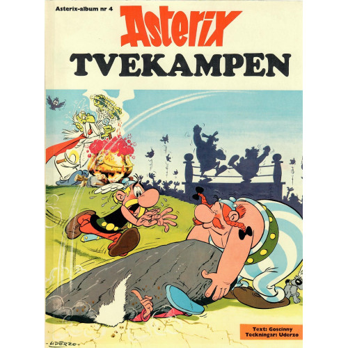 Asterix 04 Tvekampen (1:a upplaga 1970) (Begagnad)