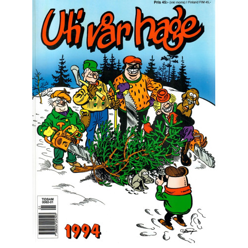 Uti vår hage Julalbum 1994 (Begagnad)