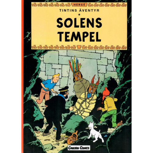 Tintin 14 - Solens tempel (Nytryck 2004/2005) (1:a upplagan) (Begagnad)