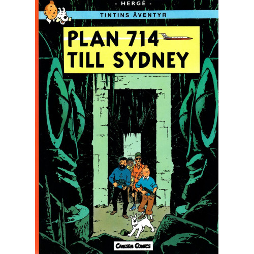 Tintin 22 - Plan 714 till Sidney (Nytryck 2004/2005) (1:a upplagan) (Begagnad)