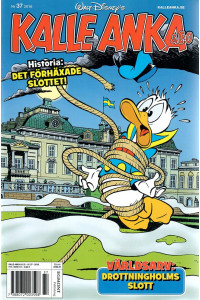 Kalle Anka & Co 2016-37 Kalle på Drottningholms slott  (Begagnad)