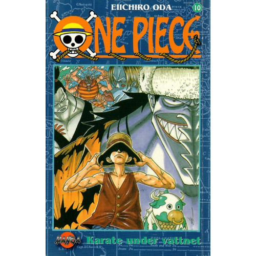 One Piece 10 Karate under vattnet (Begagnad)