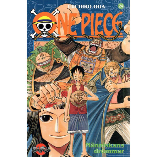 One Piece 24 Människans drömmar (Begagnad)