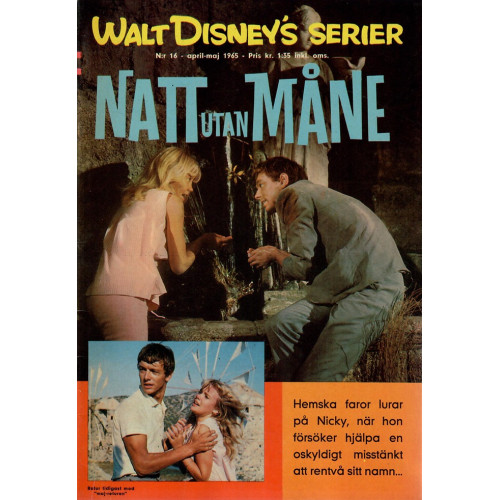 Walt Disneys serier 1965-16 Natt utan måne (Begagnad) 