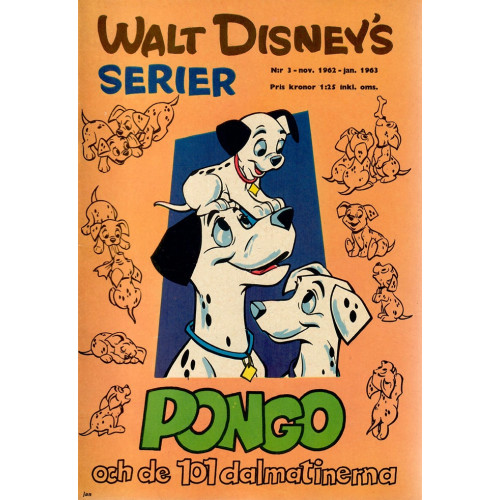 Walt Disneys serier 1962-03 (Begagnad) 