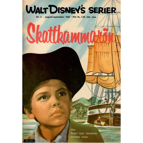 Walt Disneys serier 1963-05 Skattkammarön (Begagnad) 