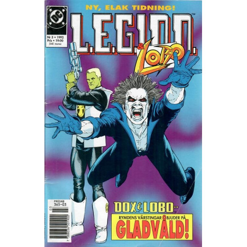 L.E.G.I.O.N & Lobo 1992-03 (Begagnad)