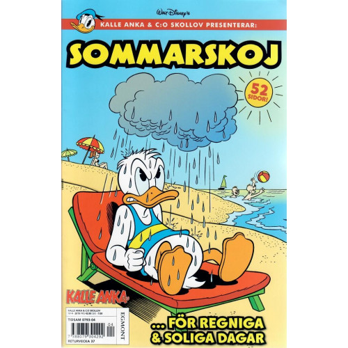 Kalle Anka & Co Skollov presenterar 2019-04 Sommarskoj för regniga & soliga dagar