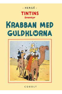 Tintin - Krabban med guldklorna (Retroutgåva) (Inb)  Detta är den indragna utgåvan med fel inbindning