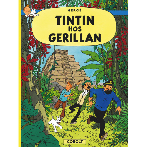 Tintin 23 - Tintin hos Gerillan (Nytryck på Cobolt förlag) (1:a upplaga) 