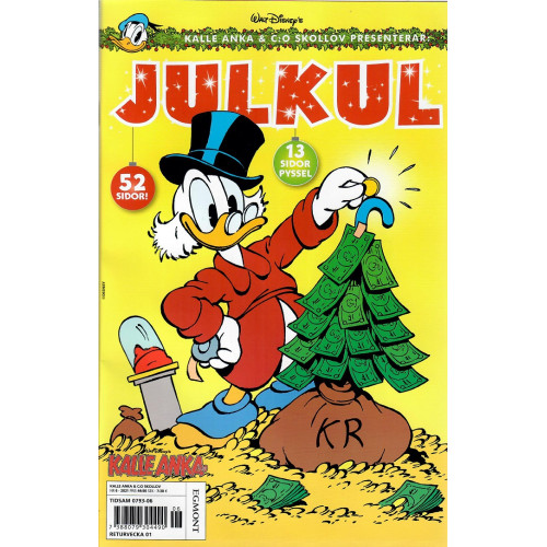 Kalle Anka & Co Skollov presenterar 2021-06 Julkul