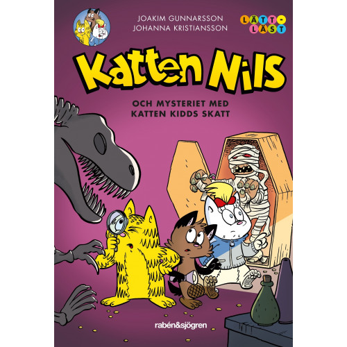 Katten Nils och mysteriet med Katten Kidds skatt (Inb) 