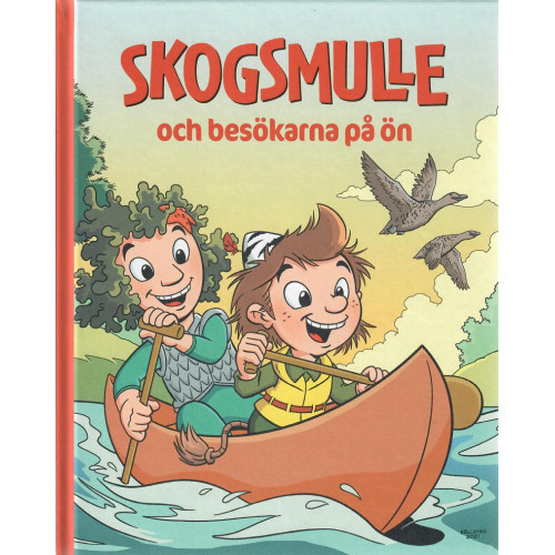 Skogsmulle och besökarna på ön (Inb)