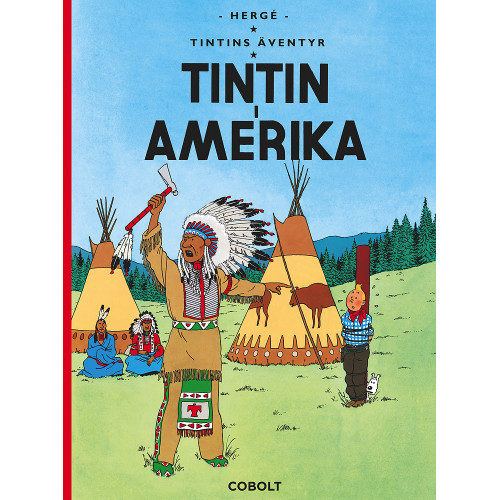 Tintin 03 - I Amerika (Inb) (Nytryck på Cobolt förlag) 