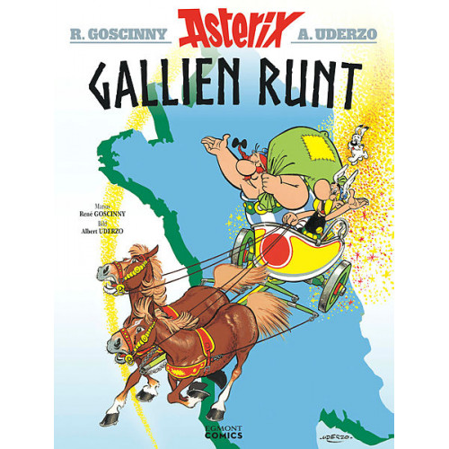 Asterix 12 Gallien runt (Nytryck 2022)