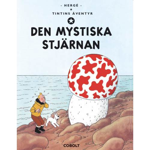 Tintin 10 - Den mystiska stjärnan (Inb) (Nytryck på Cobolt förlag) (1:a upplaga)