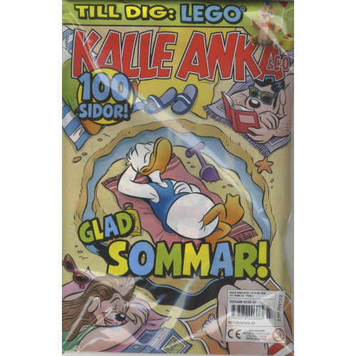 Kalle Anka & Co 2022-27/28 Glad sommar (Lego medföljer)