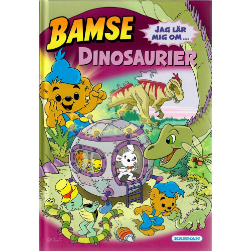 Bamse - Jag lär mig om dinosaurier (Inb)