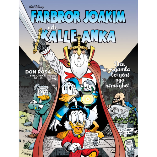 Don Rosa biblioteket del 10 av 10 Farbror Joakim och Kalle Anka - Den gamla borgens nya hemlighet (1:a upplaga) (Inb)