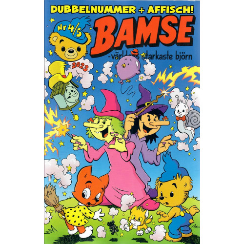 Bamse 2023-04/05 Affisch medföljer