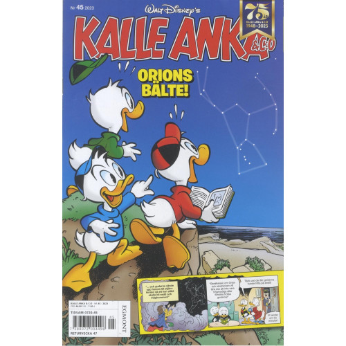 Kalle Anka & Co 2023-45 Orions bälte