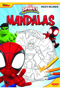 Spidey och hans fantastiska vänner - Mandalas (Målarbok)