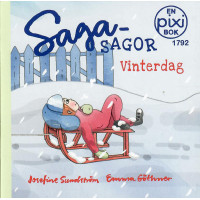 Saga-Sagor Vinterdag av Josefine Sundström och Emma Göthner (Pixibok)