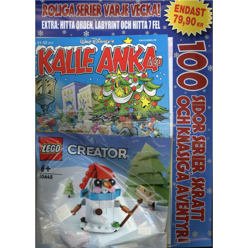 Kalle Anka & Co 2025-51/52 med Lego