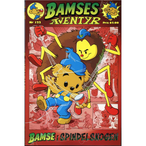 Bamses Äventyr Nr 122 Bamse i spindelskogen