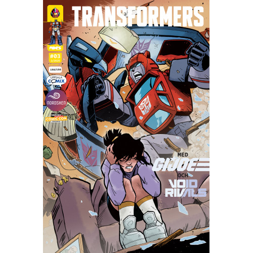 Transformers 03 (2025-02) Med GIJOE och Void Rivals (Special omslag)