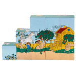 Pusselbok - Pippi Långstrump -  (Kub-pussel)