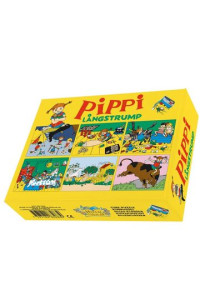 Pusselbok - Pippi Långstrump -  (Kub-pussel) Pusselbok - Pippi Långstrump -  (Kub-pussel)