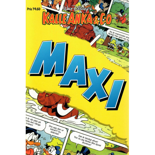 Kalle Anka & Co Maxi (2001) (Storpocket)