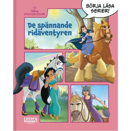 Disney Prinsessor - De spännande ridäventyren (Börja läsa serier) (Inb)