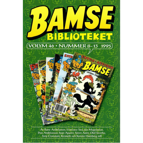 Bamse Biblioteket Vol 46 (8-13 1995) (Inb) 