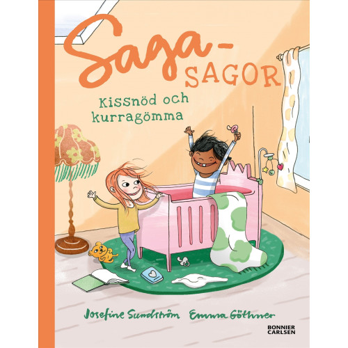 Saga-Sagor Kissnödig och kurragömma av Josefine Sundström och Emma Göthner (Inb)