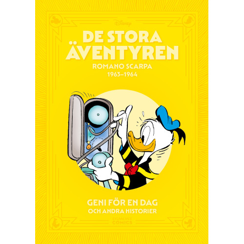 De stora äventyren - Romano Scarpa 1963-64 Geni för en dag och andra historier (Inb)
