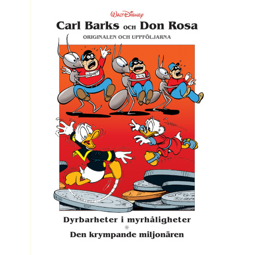Carl Barks och Don Rosa 10 av 12 Dyrbarheter i myrhåligheter och Den krympande miljonären